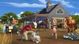 The sims 4 vita nel ranch