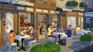 The sims 4 accogliente bistrò