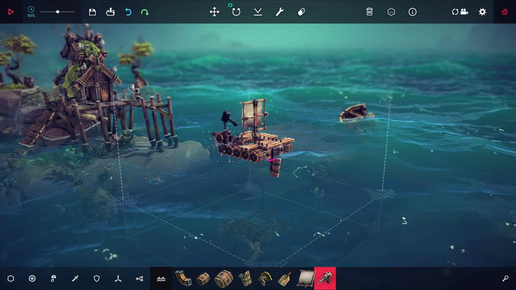 Besiege: the splintered sea editor