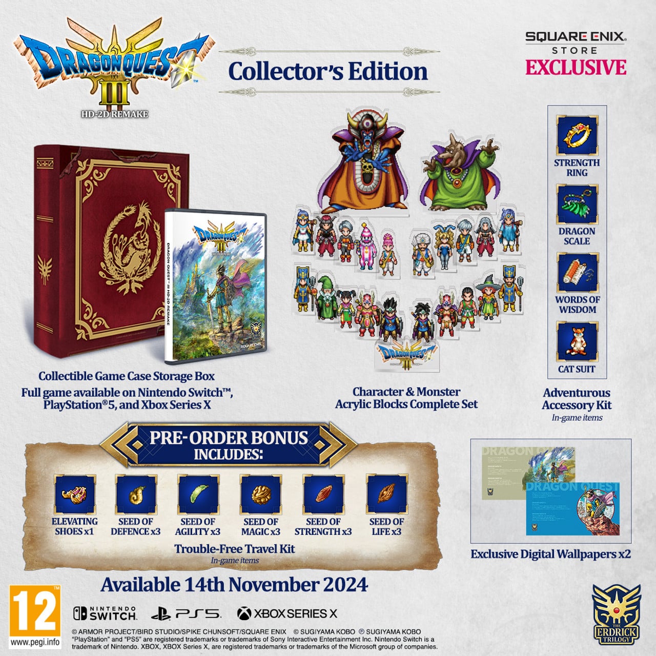 Dragon quest iii hd-2d remake collector's edition