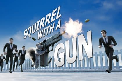 Squirrell with a gun
