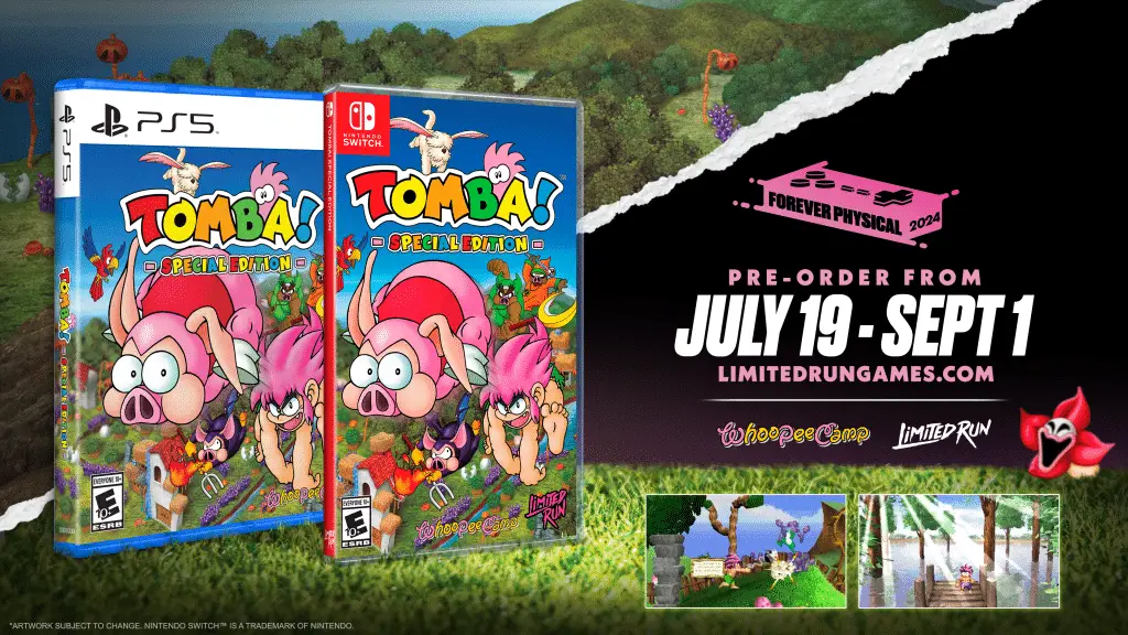 Tombi! Special edition arriva anche in edizione fisica