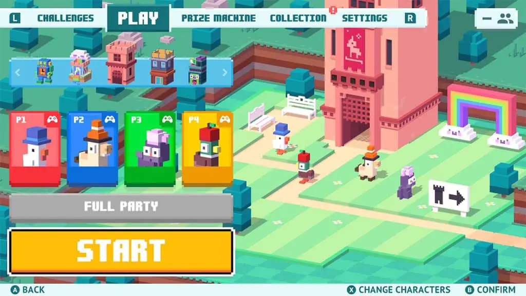 Crossy road castle, recensione (nintendo switch)