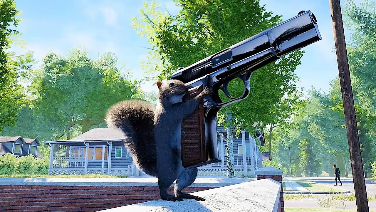 Squirrel with a Gun