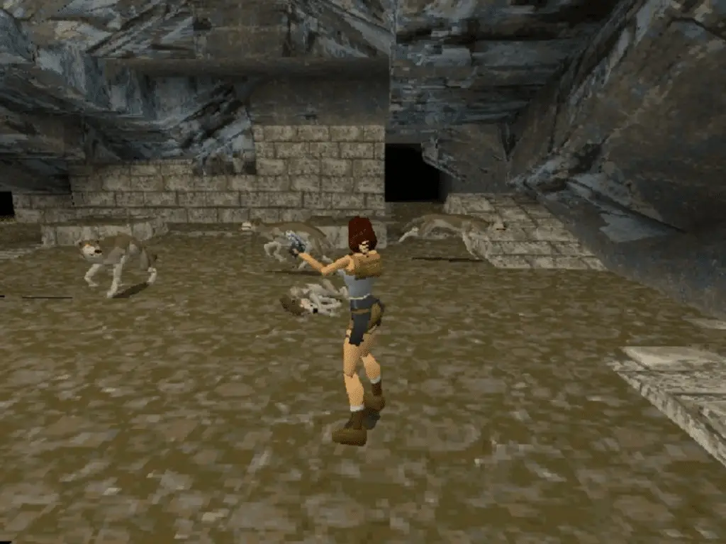 Tomb raider low poly