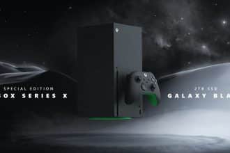 Xbox series x galaxy black