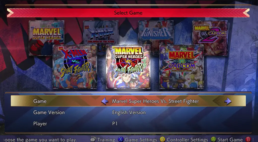 Sblocca i personaggi nascosti e cambia i colori in marvel vs capcom fighting collection