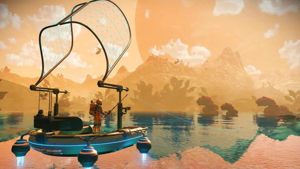 No man’s sky: aquarius update aggiunge la pesca