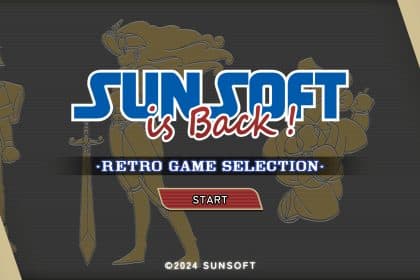 Sunsoft is back! Retro game selection