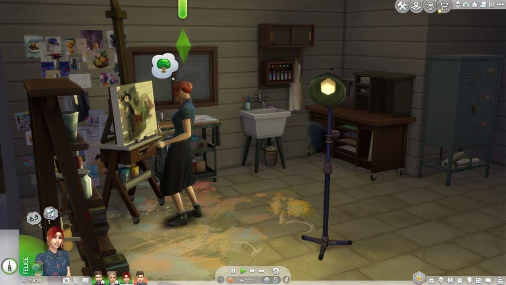 The sims 4, abbiamo provato i nuovi kit: atelier e cameretta fiabesca 