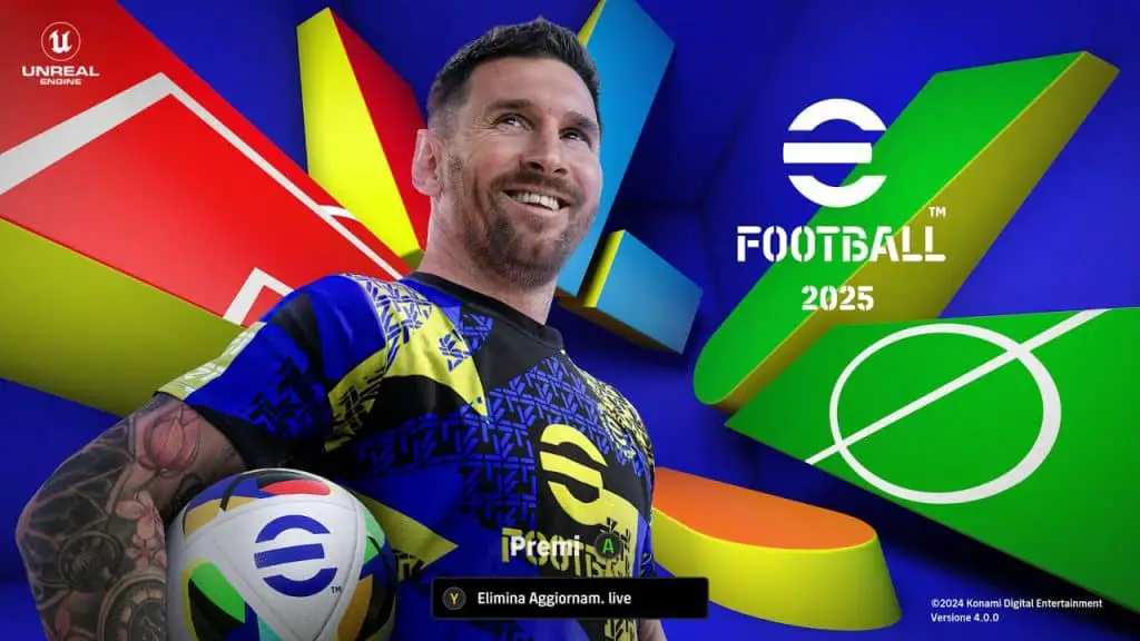 Efootball 2025 obiettivi platino 1000g guida