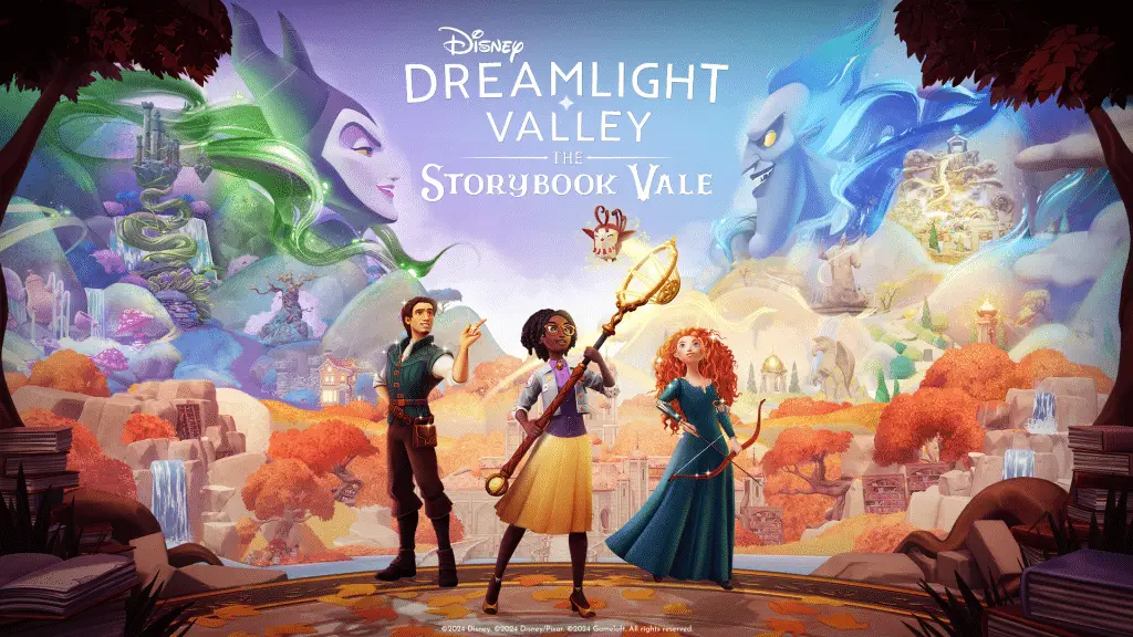 Disney dreamlight valley the storybook vale