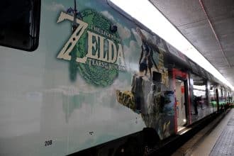 Il treno di the legend of zelda arriva a lucca