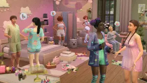 Pigiama party di trillyke the sims 4