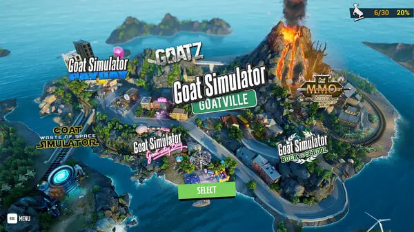 Goat simulator remastered: requisiti minimi e consigliati per la versione pc