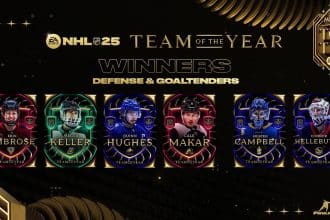 Ea sports nhl 25 squadra dell'anno